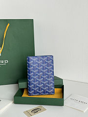 Goyard Blue Passport 14x10x1.5cm - 1