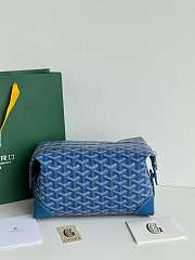 Goyard toiletry bag blue 24x13x12cm - 1