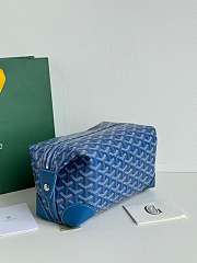 Goyard toiletry bag blue 24x13x12cm - 3