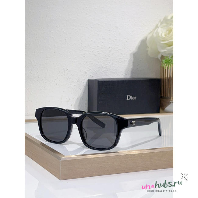 Dior Black Square Sunglasses - 1