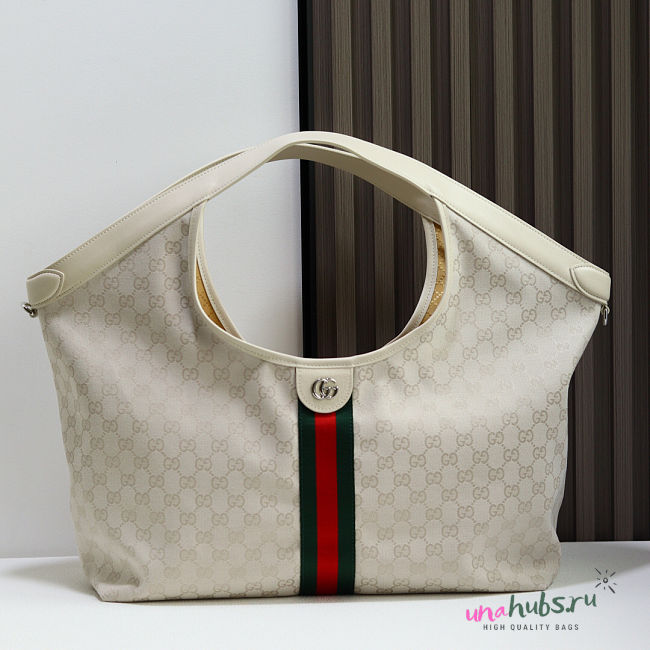 Gucci Giglio large tote bag white 60x47x16cm - Unahubs - 1