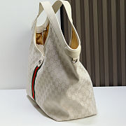 Gucci Giglio large tote bag white 60x47x16cm - Unahubs - 2