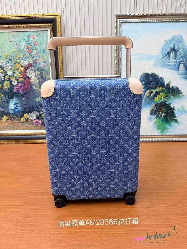 Louis Vuitton Horizon 55 Denim Blue 55x38x21cm - 1