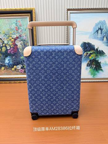 Louis Vuitton Horizon 55 Denim Blue 55x38x21cm