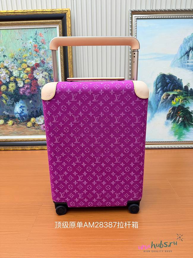 Louis Vuitton Horizon 55 Denim pink 55x38x21cm - 1