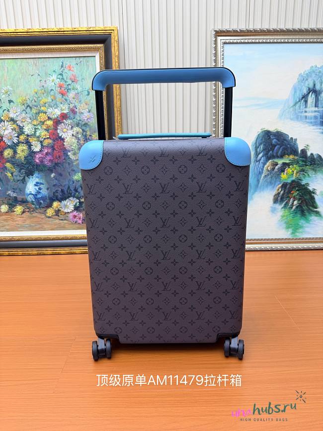 Louis Vuitton Horizon 55 blue 55x38x21cm 02 - 1