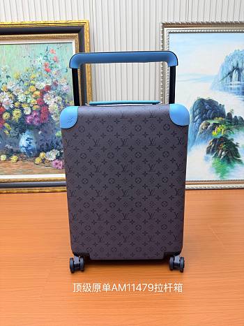 Louis Vuitton Horizon 55 blue 55x38x21cm 02