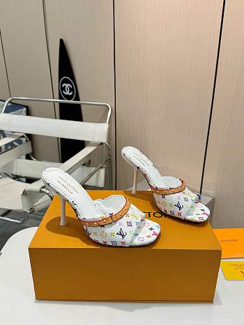 Louis Vuitton 6AM Mule white