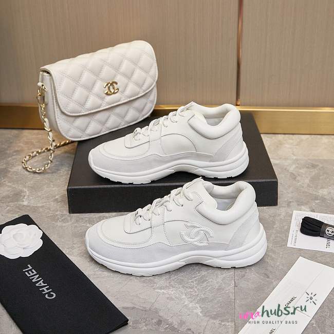 Chanel sneaker full white - 1