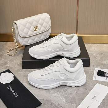 Chanel sneaker full white