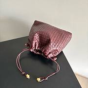 Bottega Veneta Dustbag Burgundy 29x25x6cm - 5