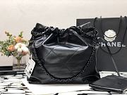 Chanel 22 Handbag Full Black 35x37x7cm - 4