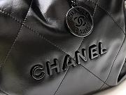 Chanel 22 Handbag Full Black 35x37x7cm - 2