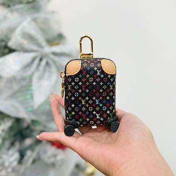Louis Vuitton LV x TM Horizon Airpod Case Bag black Charm