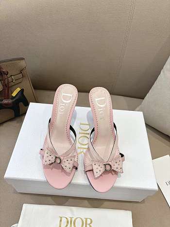 Dior Pink Kitten Heels 8.5cm