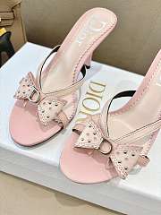 Dior Pink Kitten Heels 8.5cm - 3