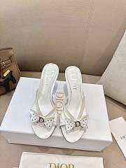 Dior white Kitten Heels 8.5cm - 1