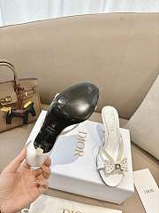 Dior white Kitten Heels 8.5cm - 4
