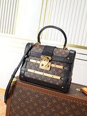 Louis Vuitton Trianon Monogram Wood PM Bag 21x18x11cm - Unahubs - 1
