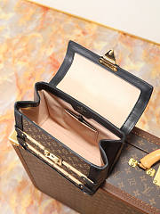 Louis Vuitton Trianon Monogram Wood PM Bag 21x18x11cm - Unahubs - 3