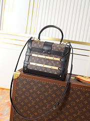 Louis Vuitton Trianon Monogram Wood PM Bag 21x18x11cm - Unahubs - 2
