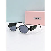 Miu Miu Glimpse SMU 11WS Oval Sunglasses - 1
