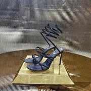 Rene Caovilla Cleo Sandal Navy Blue - 2