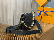 LV Coussin Small Bag in Black  - 2