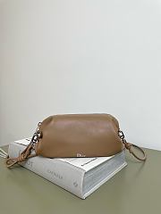 Dior Bow Pouch camel 20x11x8cm - 1