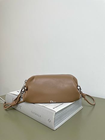 Dior Bow Pouch camel 20x11x8cm