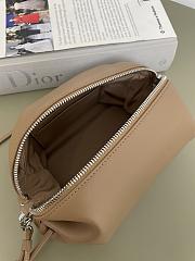 Dior Bow Pouch camel 20x11x8cm - 2