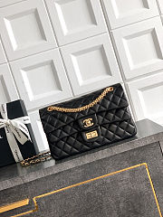 Chanel 26k Flap Bag blac Lambskin 25cm - 1