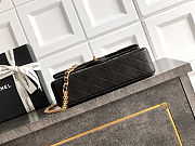 Chanel 26k Flap Bag blac Lambskin 25cm - 2