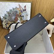 Hermes kelly 35 Black silver Epsom 35cm - 2