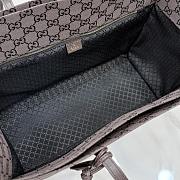 Gucci Londra large tote brown bag 40x30x16cm - Unahubs - 3