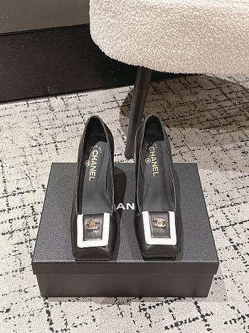 Chanel Pumps Lambskin black 9cm