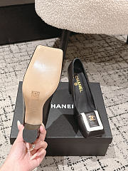 Chanel Pumps Lambskin black 9cm - 4
