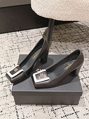 Chanel Pumps Lambskin black 9cm - 3