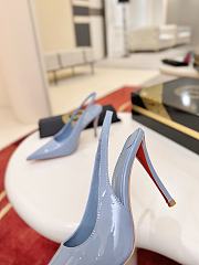 Christian Louboutin Miss Z Sling Back light blue - 2