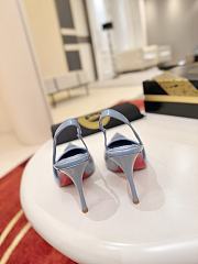 Christian Louboutin Miss Z Sling Back light blue - 4