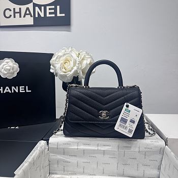 Chanel Coco Handle Black 23cm 02