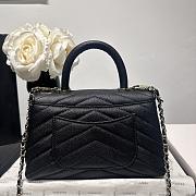 Chanel Coco Handle Black 23cm 02 - 4