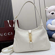 Gucci Jackie 1961 medium shoulder bag white 31.5x21x5cm - 1