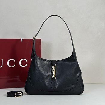 Gucci Jackie 1961 medium shoulder bag black 31.5x21x5cm