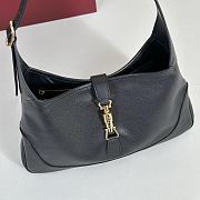 Gucci Jackie 1961 medium shoulder bag black 31.5x21x5cm - 2