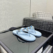 Chanel Blue Flip flop - 1