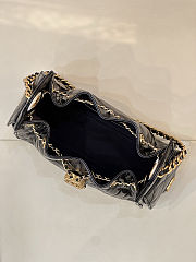chanel mini handbag full gold lambskin 22x20x12.5cm - 3