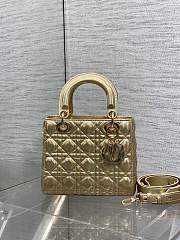 Dior Small Lady Bag gold 20cm - 1