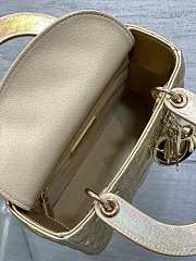 Dior Small Lady Bag gold 20cm - 5