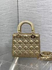 Dior Small Lady Bag gold 20cm - 2